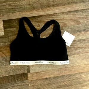 New Calvin Klein bralette sz L
